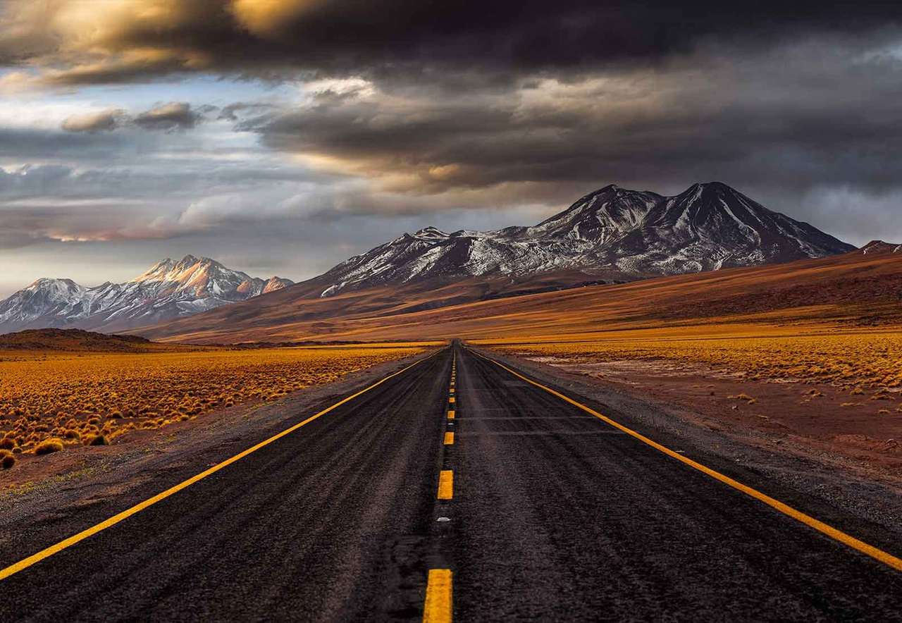 Beautiful road jigsaw puzzle online