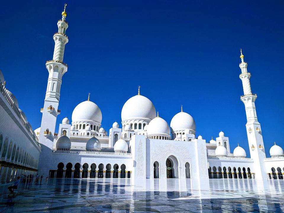 Arabiska emiraten - moské Pussel online