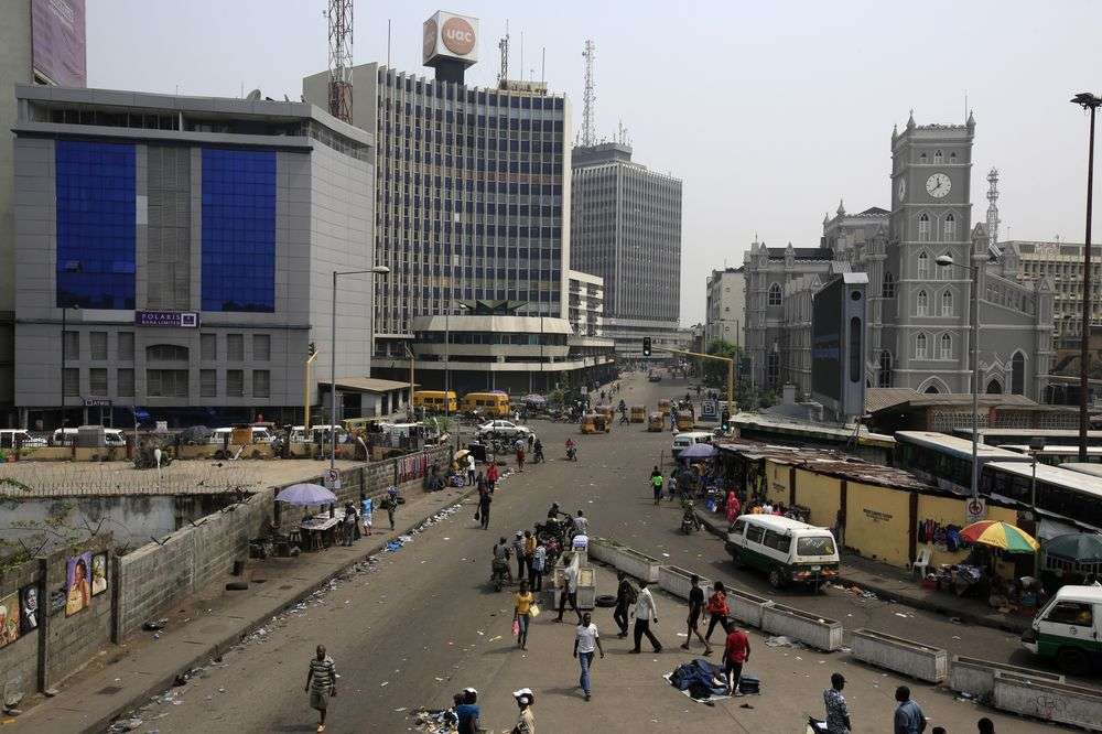 város Nigériában online puzzle