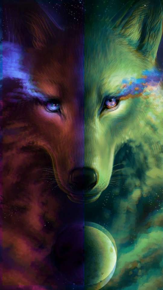 3D Fantasy Wolf Puzzlespiel online