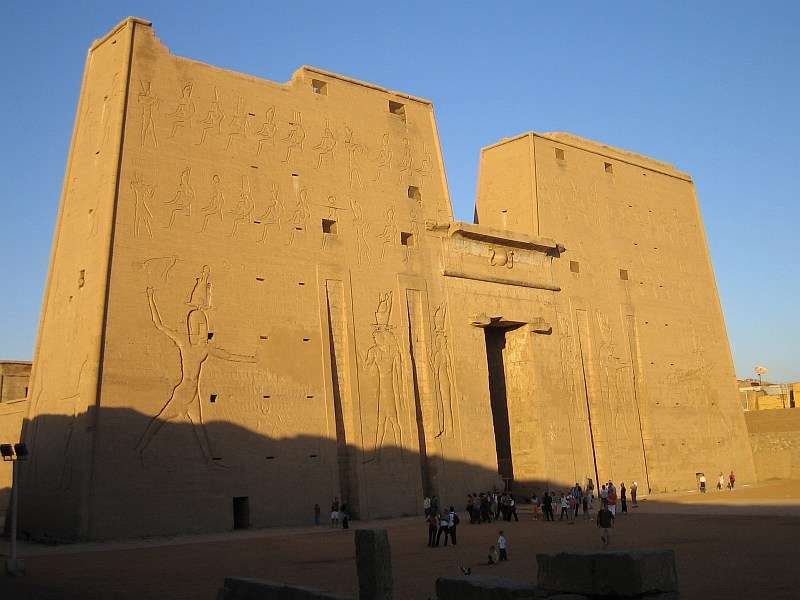 Ägyptischer Tempel Puzzlespiel online