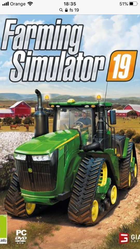 Landwirtschafts-Simulator 19 Online-Puzzle