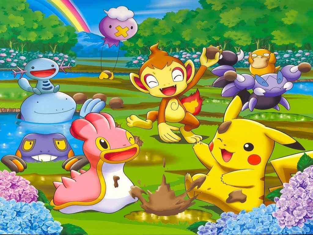 Pokémon de campo quebra-cabeças online