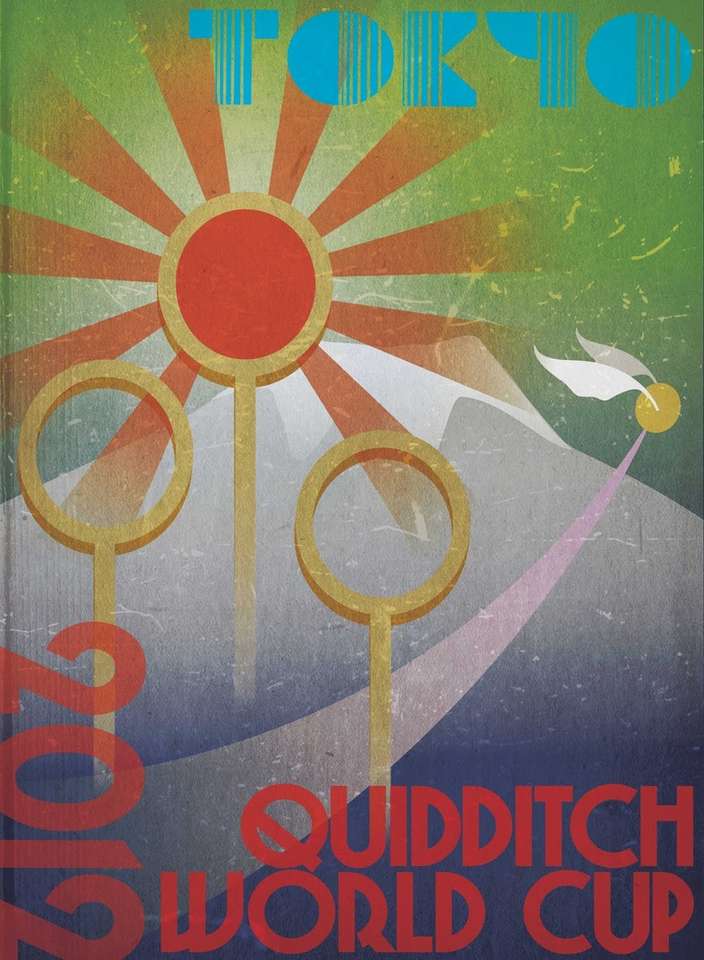 Quidditch-Weltcup-Plakat Online-Puzzle