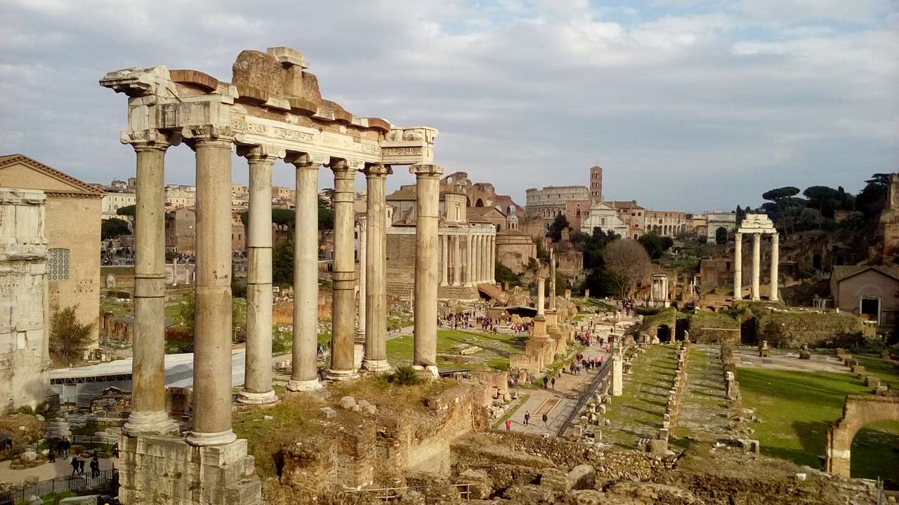 Ρωμαϊκό φόρουμ της Ρώμης online παζλ