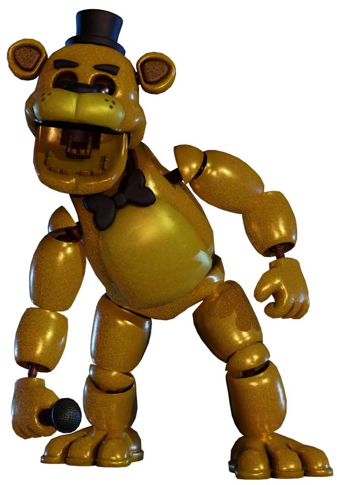 fnaf ar gyllene freddy pussel på nätet