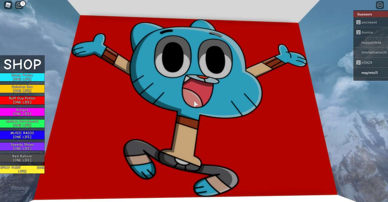 gumball / tawog Pussel online