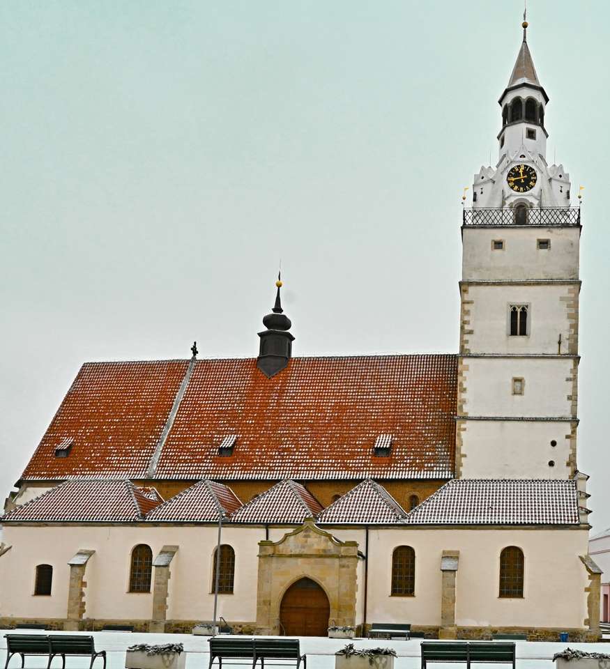 Église d'Ivančice puzzle en ligne