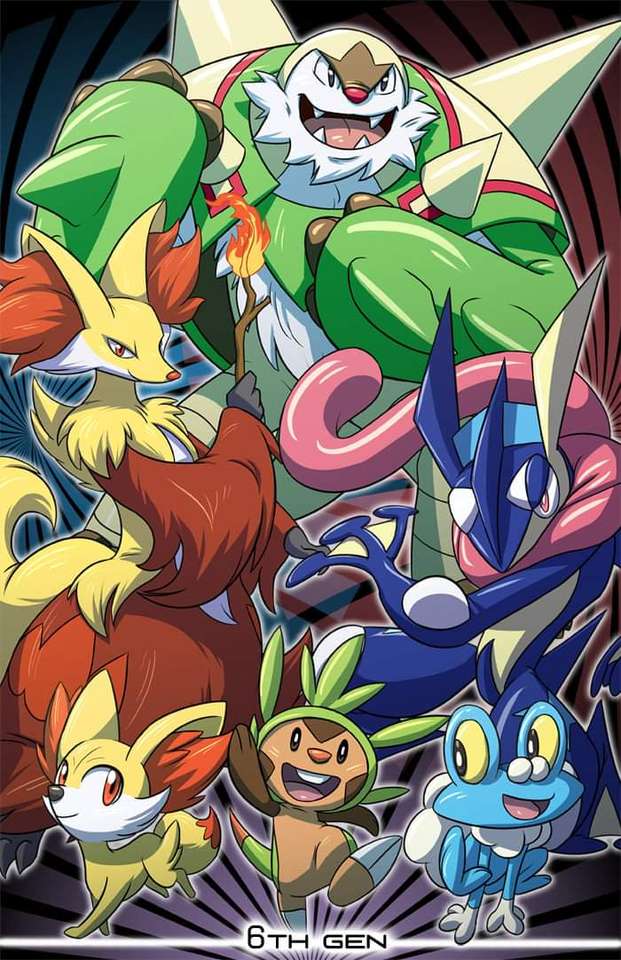 Pokemon XY legpuzzel online