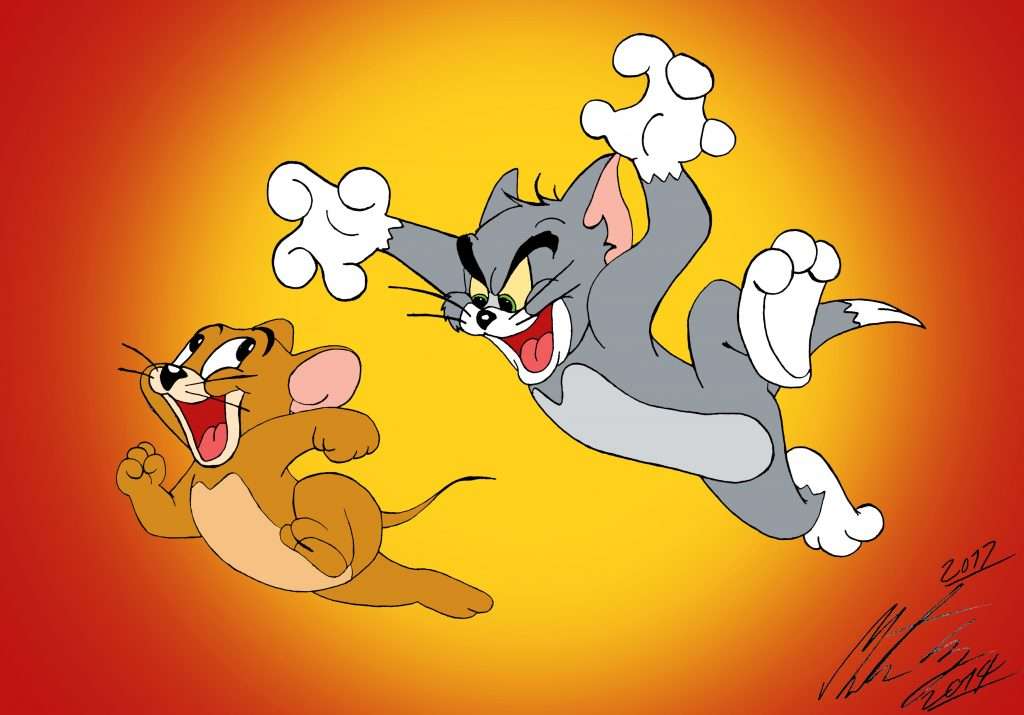 Tom und Jerry Puzzle Online-Puzzle