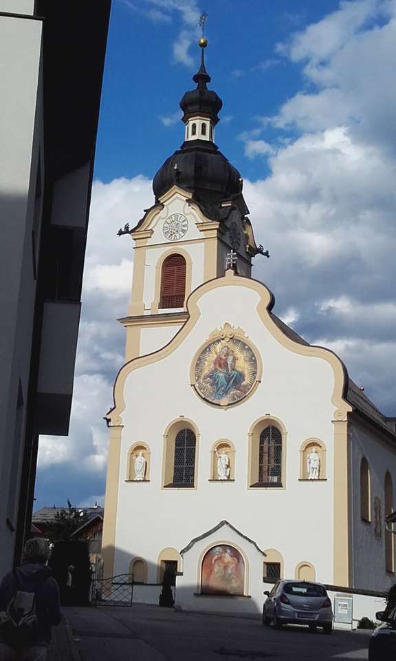 Kostel v Tyrolsku skládačky online