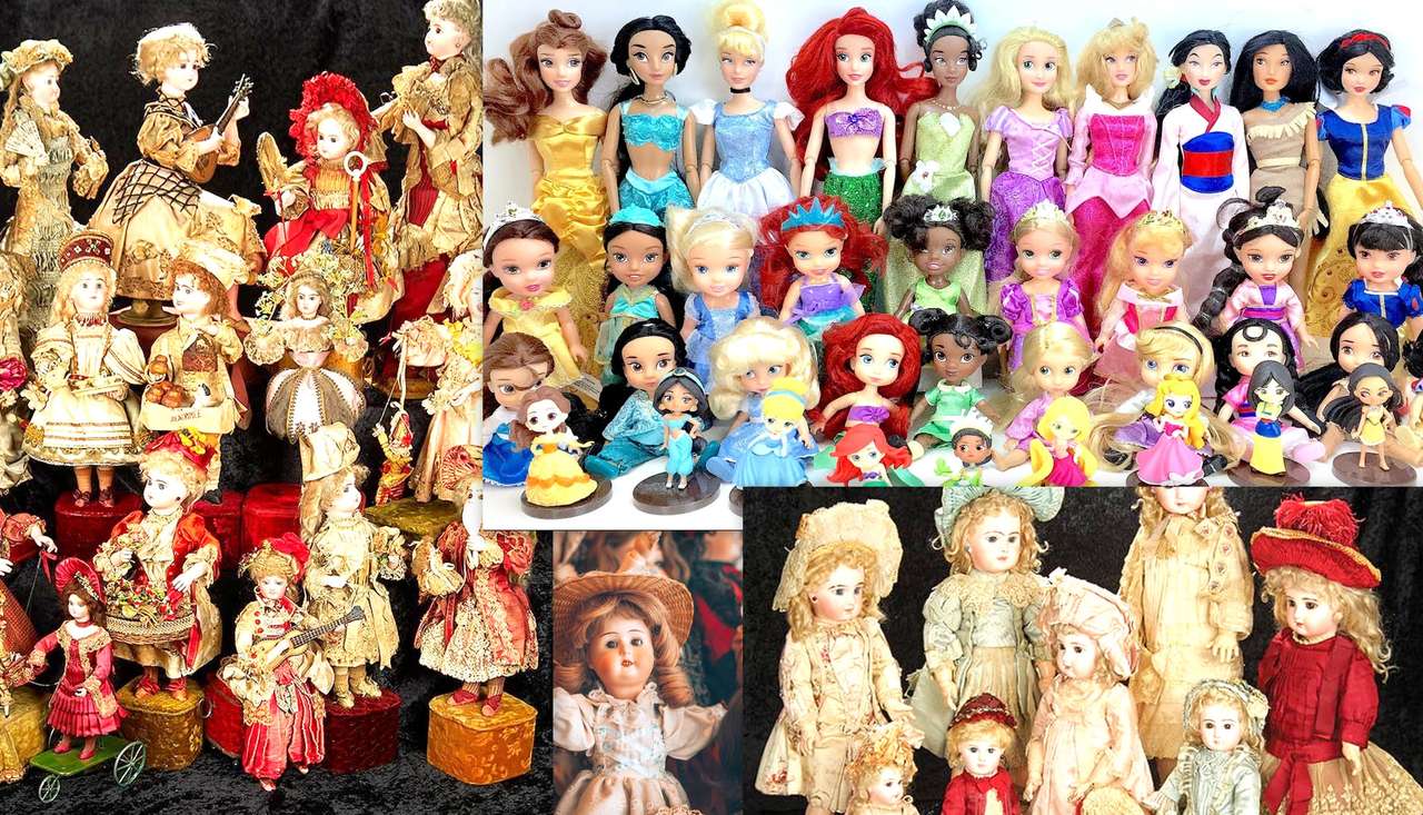 Куклы, куклы онлайн-пазл
