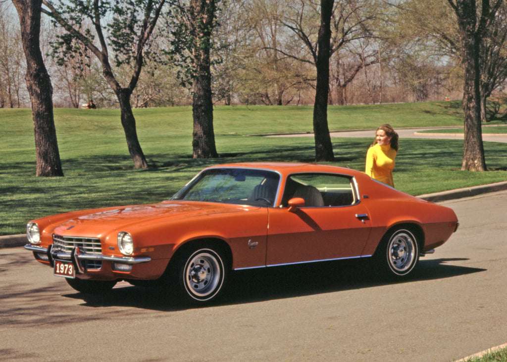Chevrolet Camaro Type LT 1973 року випуску пазл онлайн