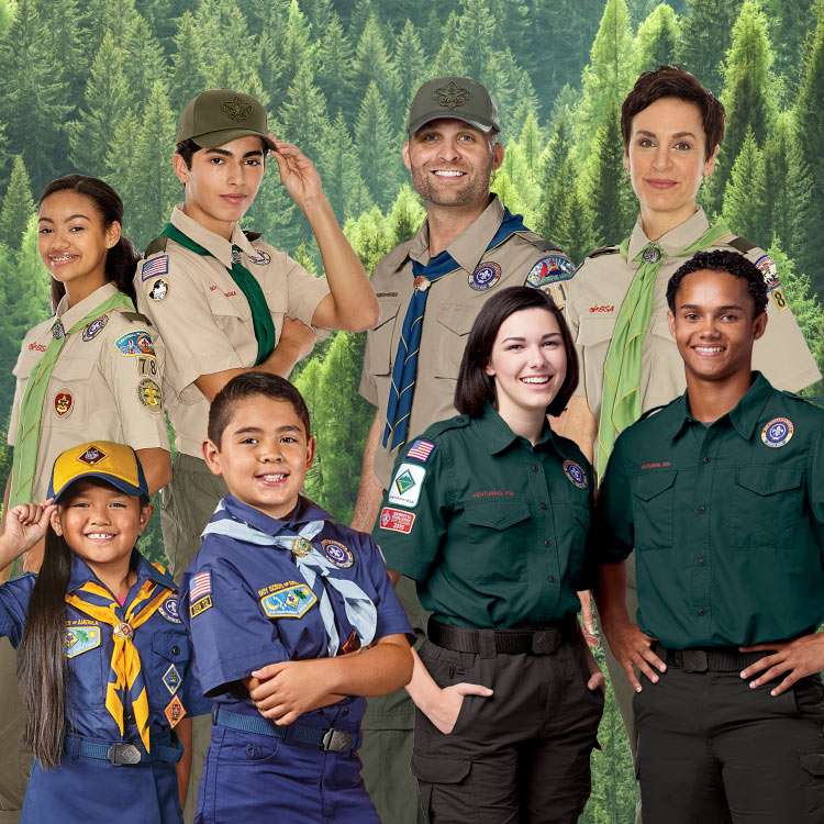 Scout-uniformen legpuzzel online