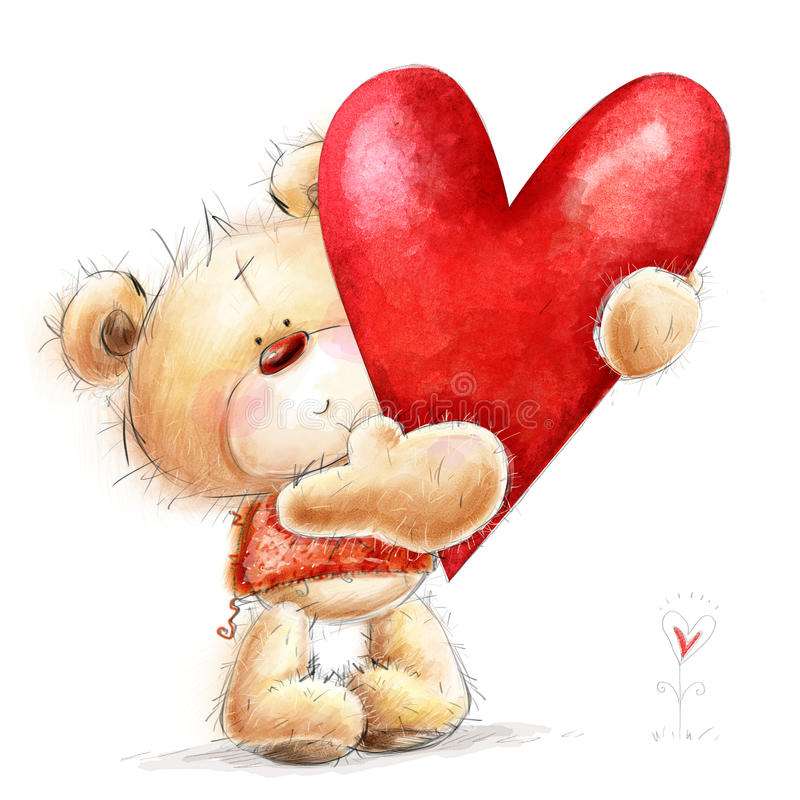 teddybeer met een hart legpuzzel online
