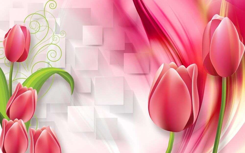 computer technology - tulips jigsaw puzzle online