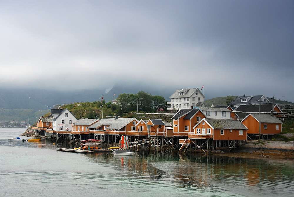 Sakrisøya - NORGE pussel på nätet