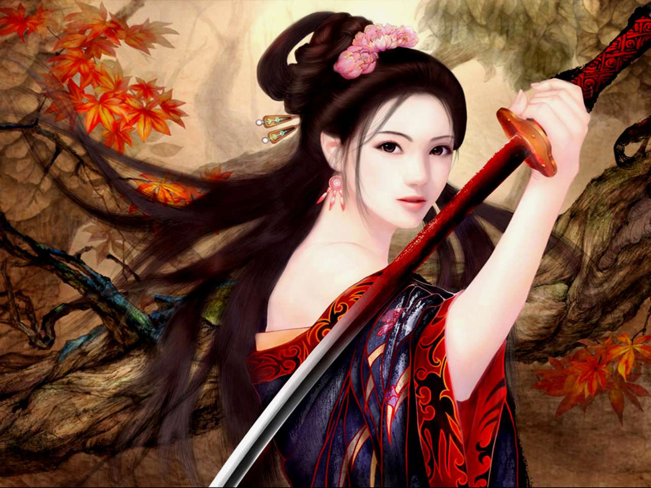 Warrior Beauty Pussel online