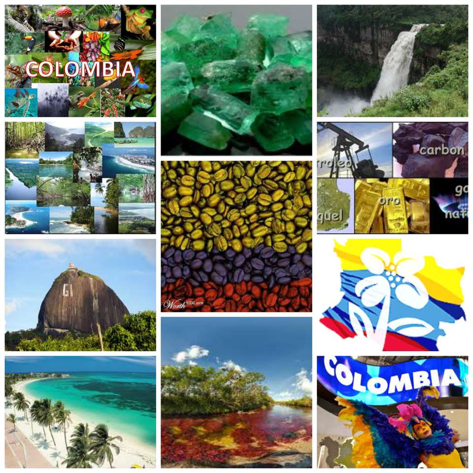 COLOMBIA puzzle online