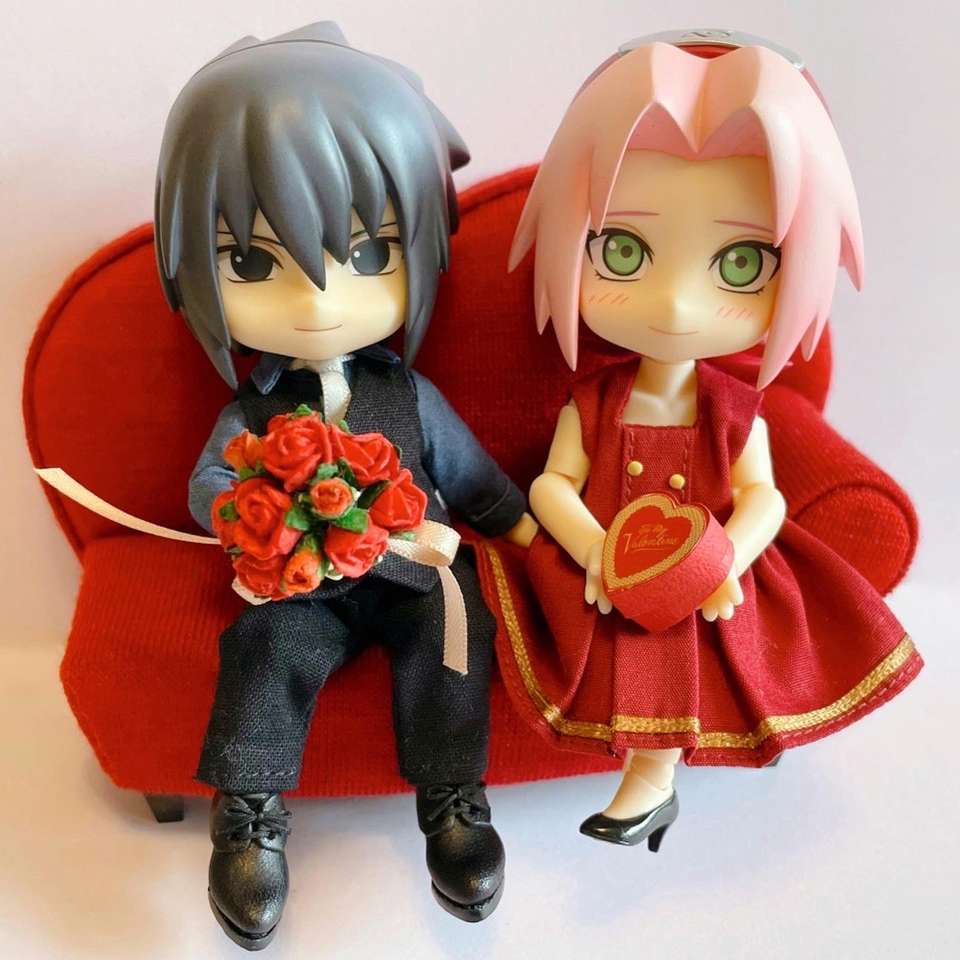 Sasuke és Sakura kirakós online