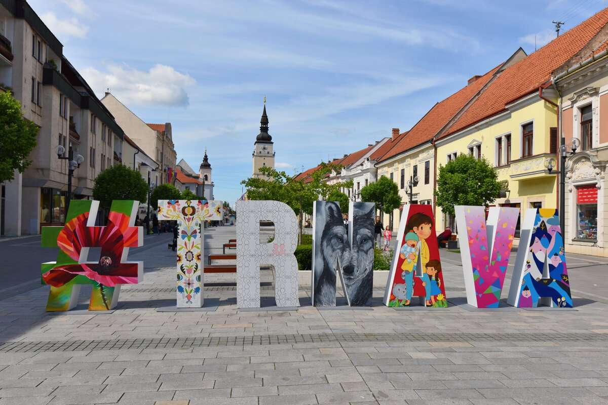 Trnava in der Slowakei Online-Puzzle