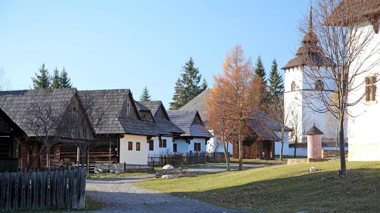 Pribylina i Slovakien pussel på nätet
