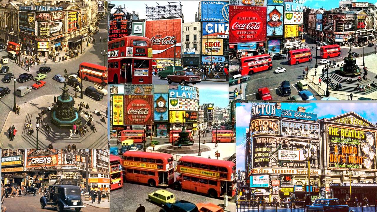 LONDON-COLLAGE Puzzlespiel online