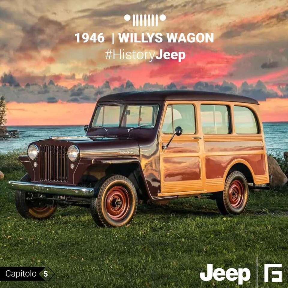 Jeep Willys Wagon 1946 jigsaw puzzle online