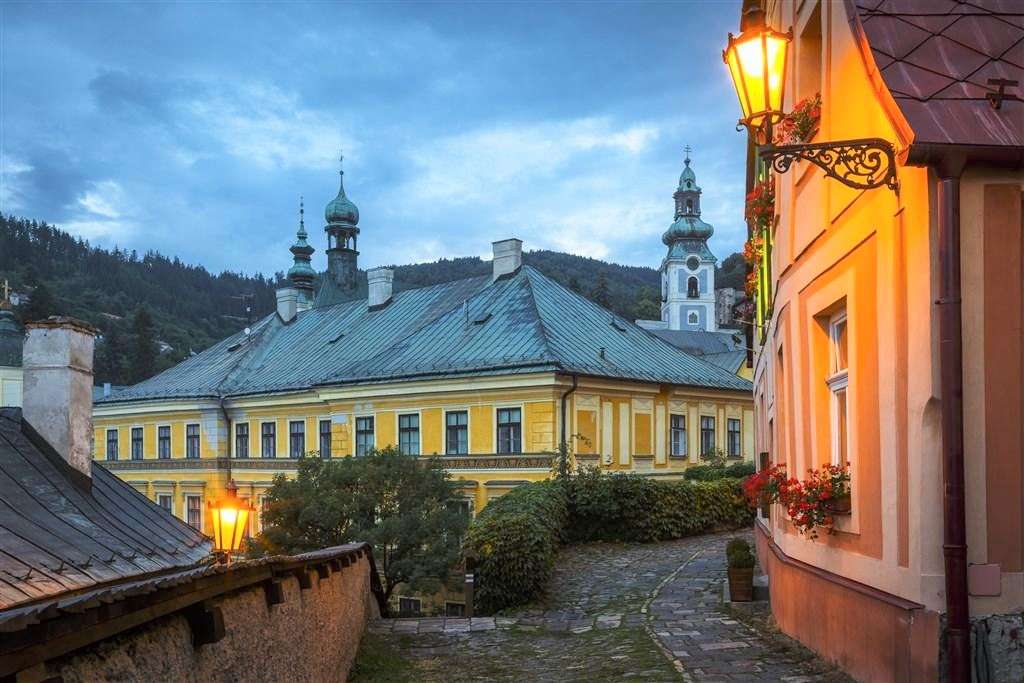 Banska Stiavnica in der Slowakei Online-Puzzle