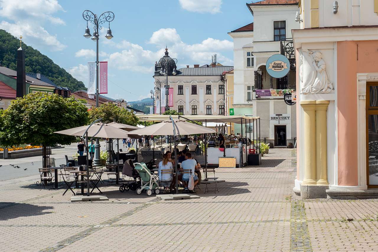 Banska Bystrica in der Slowakei Online-Puzzle