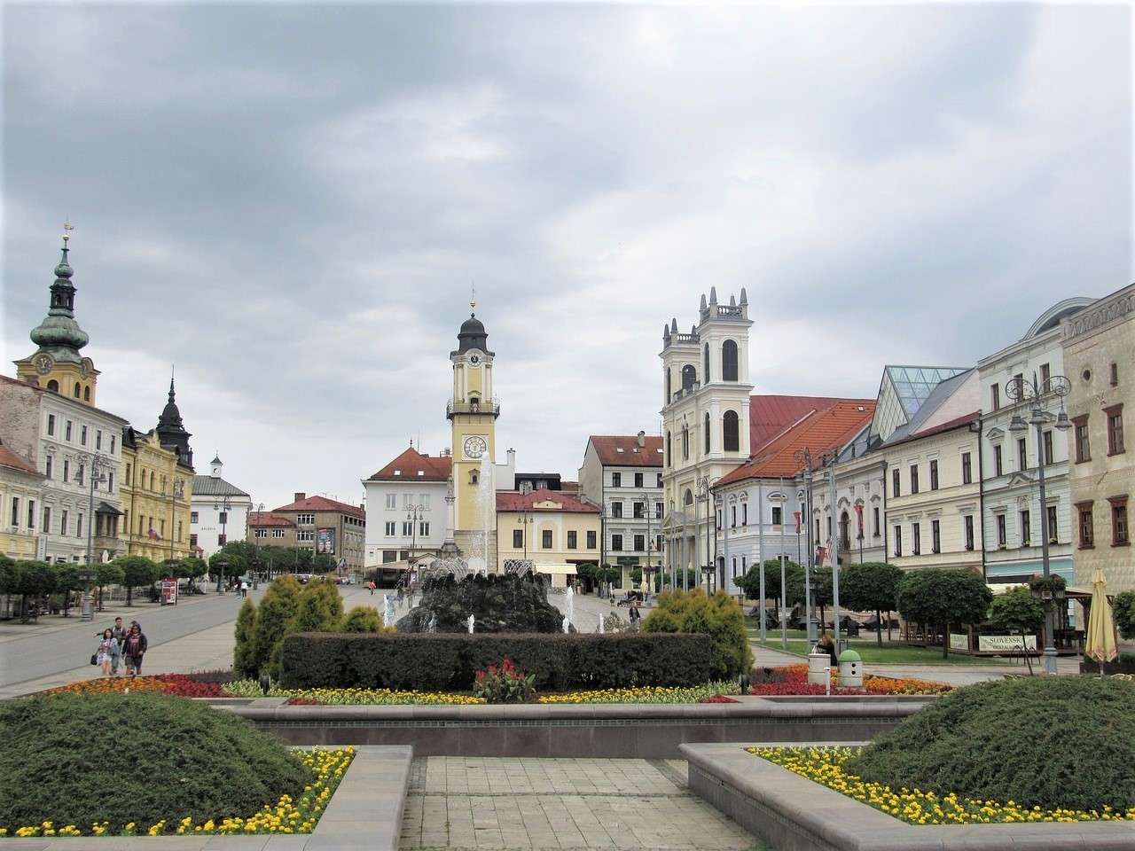 Банска-Бистрица в Словакии пазл онлайн