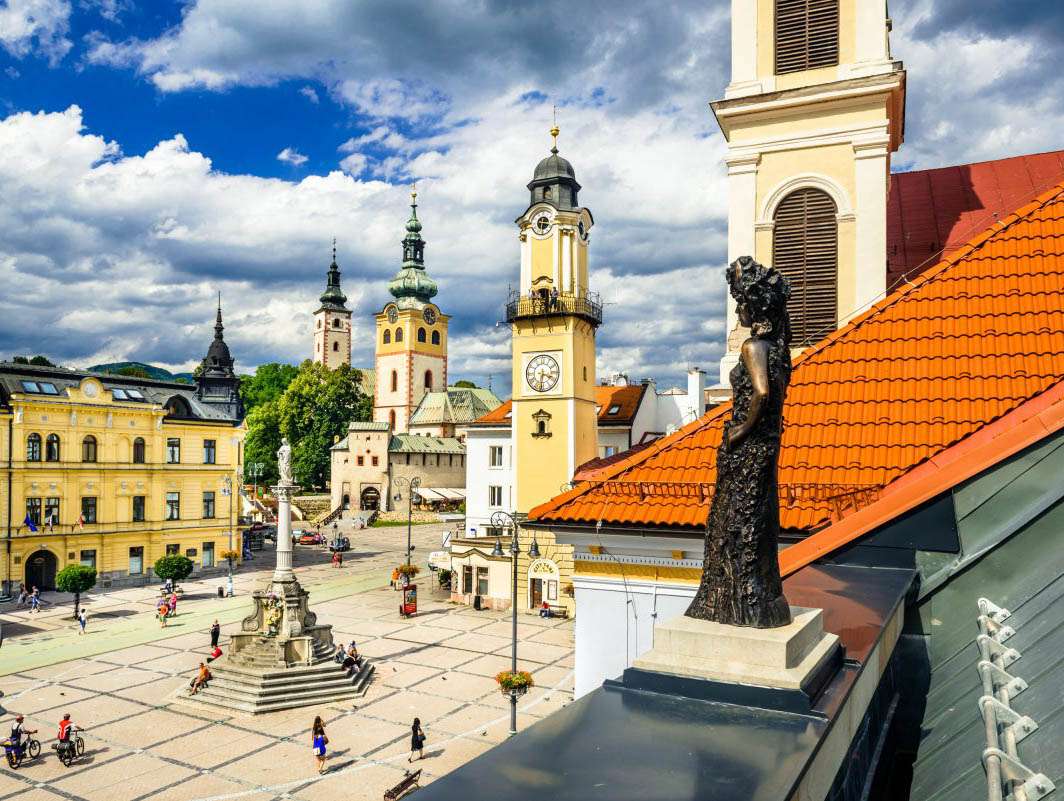 Банска-Бистрица в Словакии онлайн-пазл