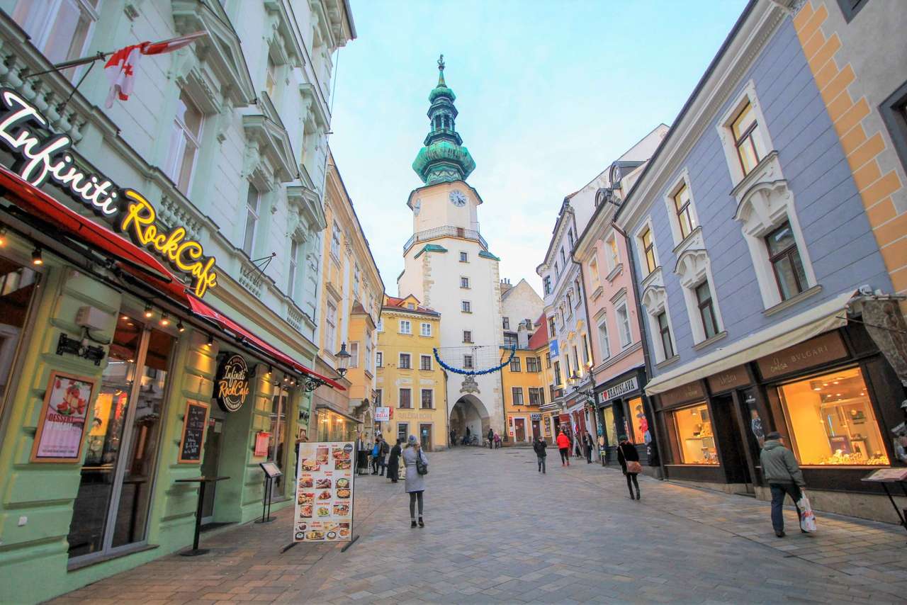 Bratislava in der Slowakei Online-Puzzle
