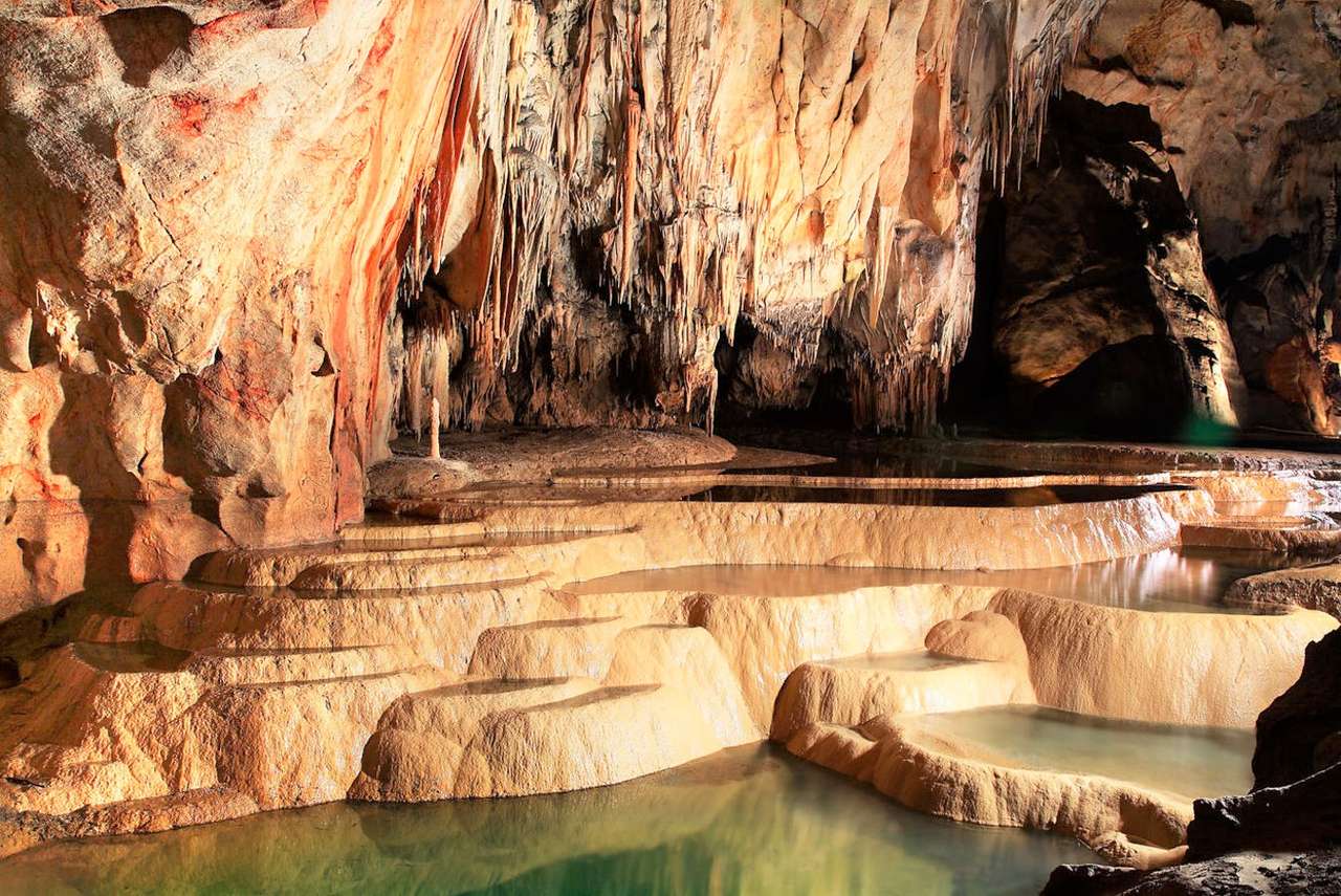 Barlangok Szlovákiában kirakós online