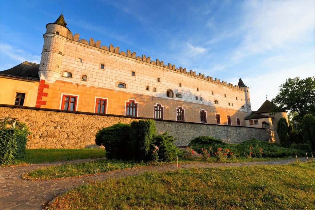 Зволенский замок в Словакии онлайн-пазл