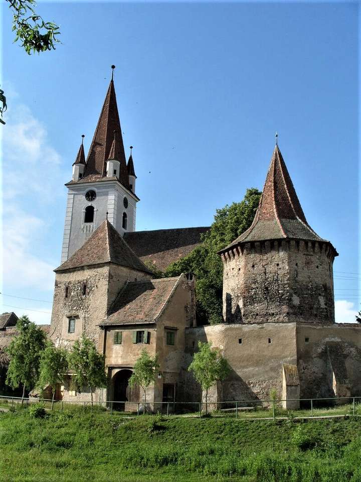 Замъкът Altsohl в Словакия онлайн пъзел
