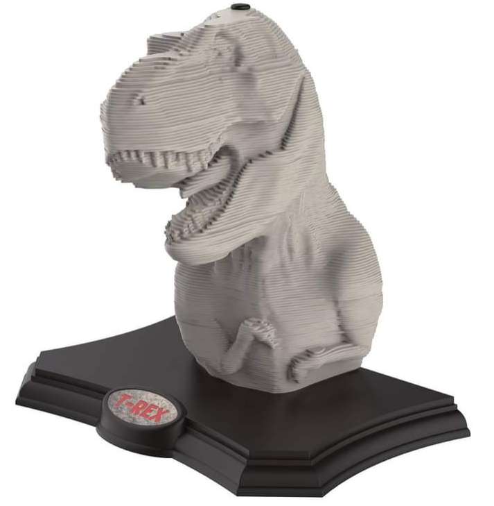 3D пазл с динозаврами онлайн-пазл