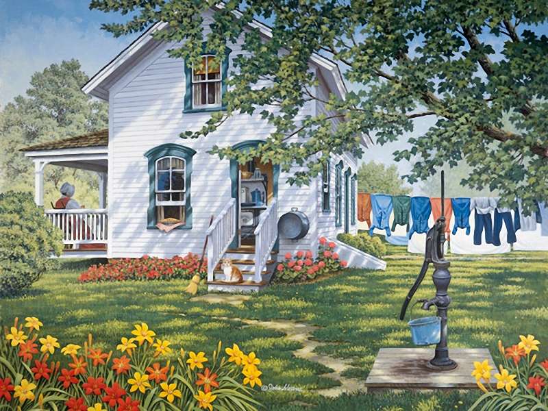 << In the countryside >> jigsaw puzzle online