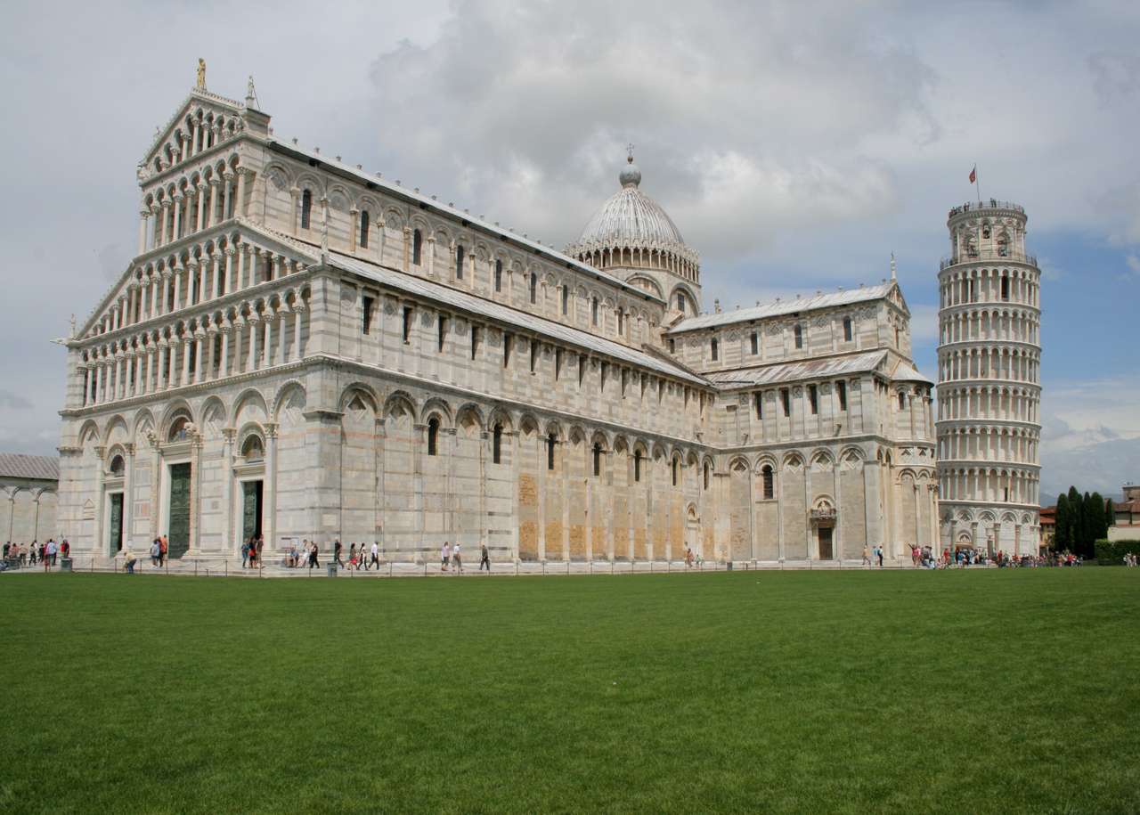 Scheve Toren van Pisa legpuzzel online