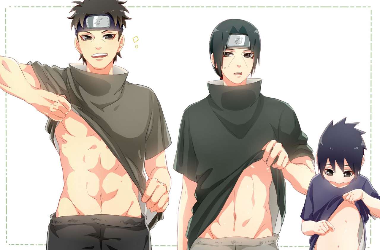 Shisui, Itachi et Sasuke chikito. puzzle en ligne