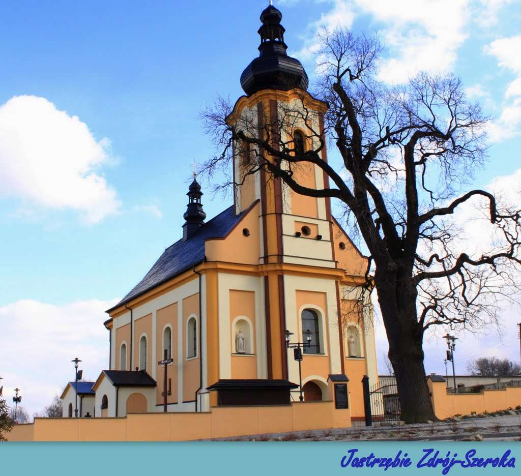 Eine Barockkirche in Szeroka Online-Puzzle