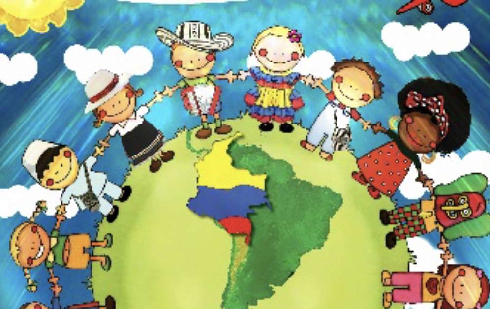 Hazám, Kolumbia kulturális sokszínűsége online puzzle