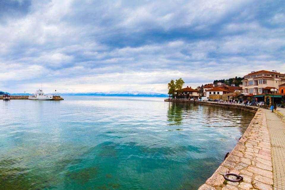 Охридское озеро онлайн-пазл
