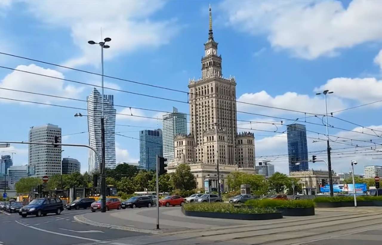 Варшава пазл онлайн