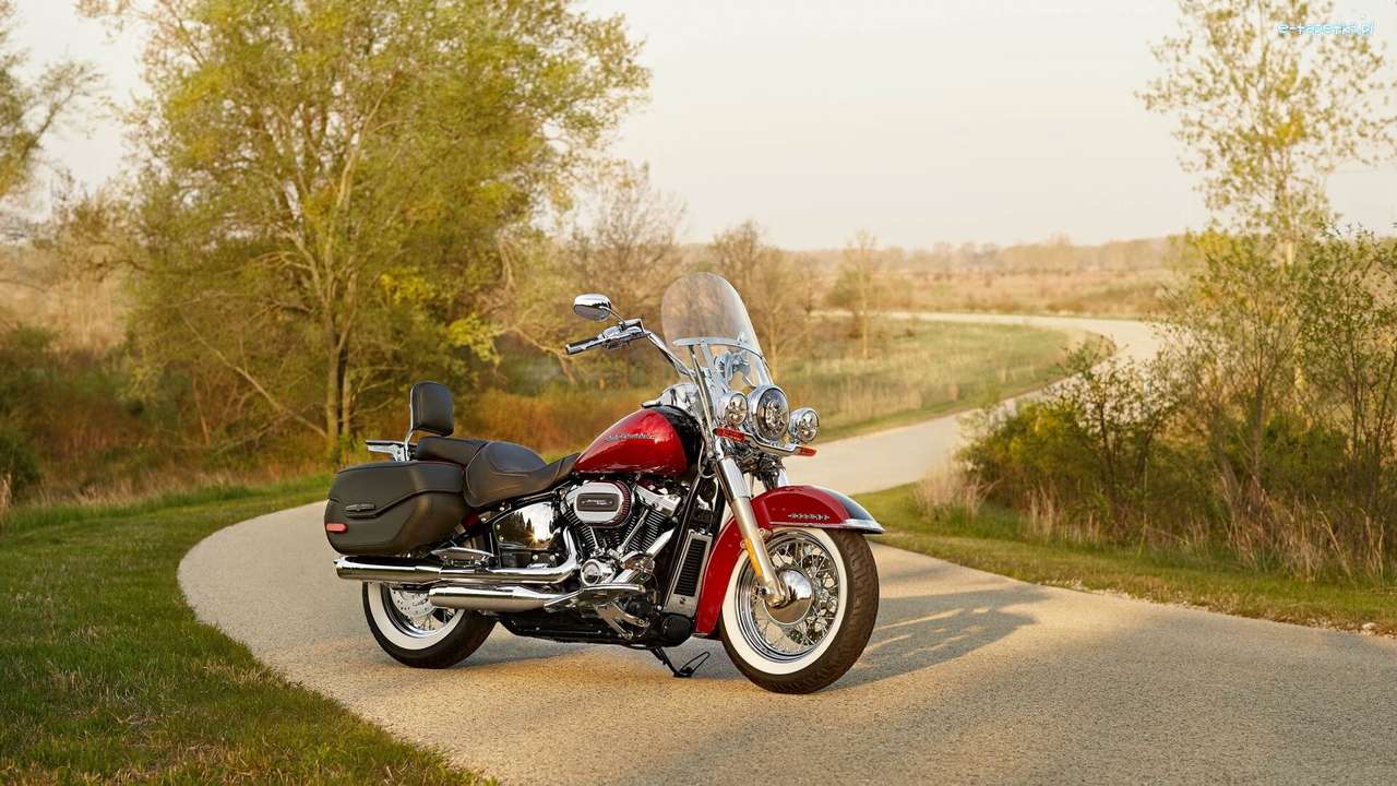 Harley-Davidson Softail Deluxe rompecabezas en línea
