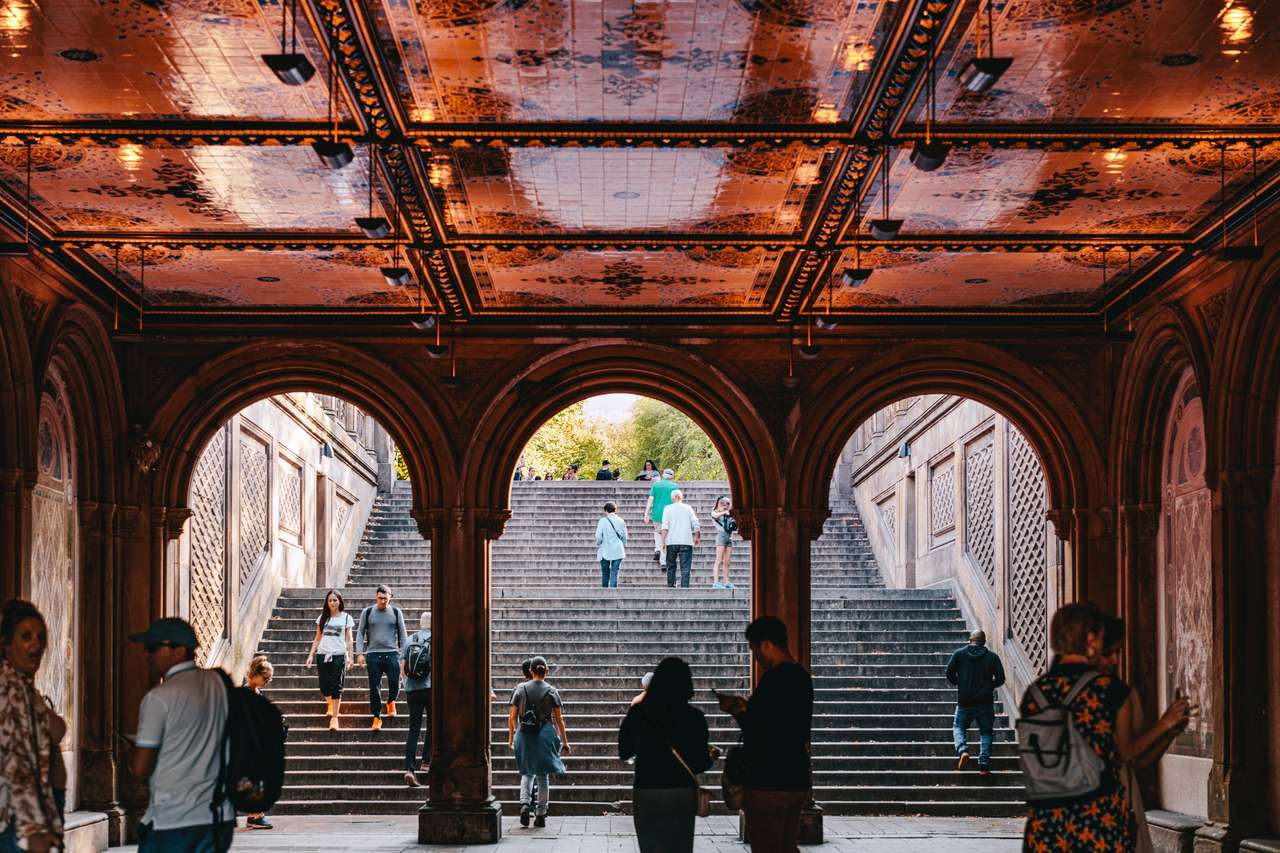 Bethesda Terrace - NY Pussel online