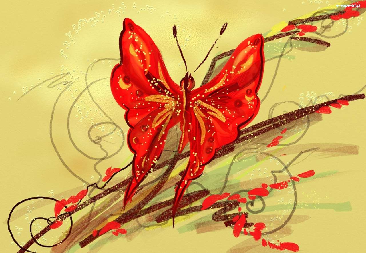 techniek- abstractie- vlinder legpuzzel online