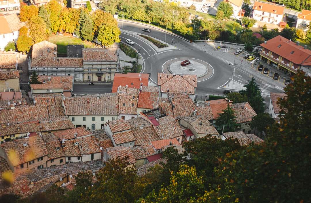 vista aerea degli edifici della città durante il giorno puzzle online