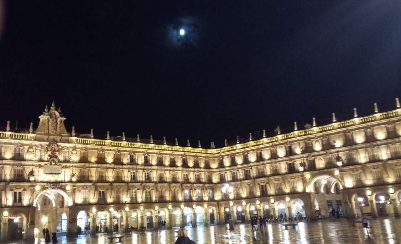 Plaza Mayor i Salamanca Pussel online