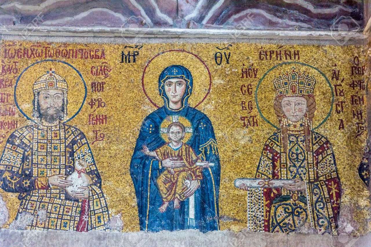 Byzantijnse kunst online puzzel